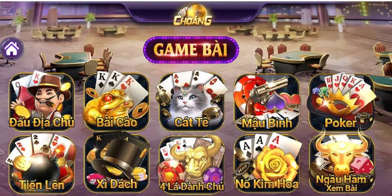 Sảnh game Choangclub có đẳng cấp quốc tế không ?