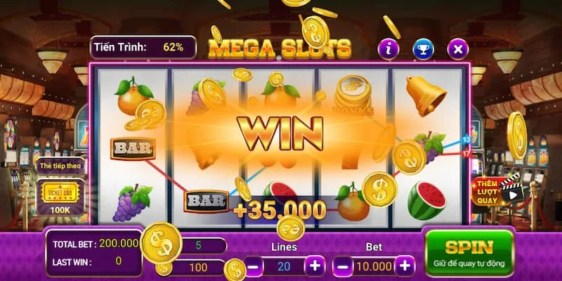 Cách thắng game slot tỷ lệ cao bằng cược linh hoạt